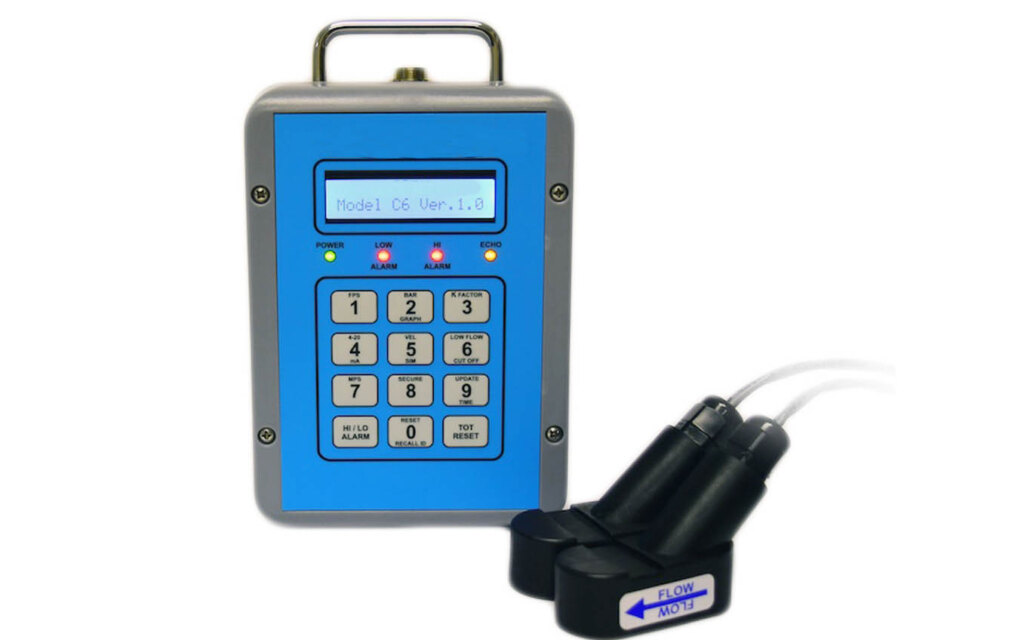 Compu-Flow™ Portable Ultrasonic Doppler Flow Meter